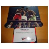 8X10 W CERT - ALI & FRAZIER 8X10 W CERT - ALI & FRAZIER