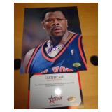 8X10 W CERT - EWING 8X10 W CERT - EWING
