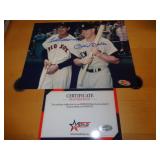 8X10 W CERT - WILLIAMS & MANTLE 8X10 W CERT - WILLIAMS & MANTLE