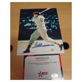 8X10 W CERT - WILLIAMS 8X10 W CERT - WILLIAMS