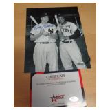 8X10 W CERT - MANTLE & MAYS 8X10 W CERT - MANTLE & MAYS