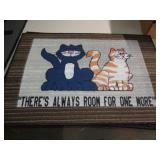 26X17 DOOR MAT - CATS 26X17 DOOR MAT - CATS