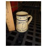 1989 CULBERTSON MANSION STRAWTOWN POTTERY CUP 1989 CULBERTSON MANSION STRAWTOWN POTTERY CUP