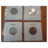 4 - 'V' NICKELS 4 - 'V' NICKELS