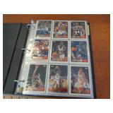 BINDER OF BASKETBALL CARDS BINDER OF BASKETBALL CARDS