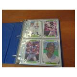 BINDER OF LARGER SPORTS CARDS BINDER OF LARGER SPORTS CARDS