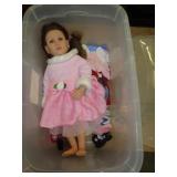 AMERICAN GIRL BIG DOLL WITH OUTFITS AMERICAN GIRL BIG DOLL WITH OUTFITS