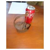 ANTIQUE TIN OIL LAMP / POSSIBLY CIVIL WAR ERA / F ANTIQUE TIN OIL LAMP / POSSIBLY CIVIL WAR ERA / F