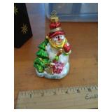 CHRISTOPHER RADKO XMAS ORNAMENT - SNOWMAN CHRISTOPHER RADKO XMAS ORNAMENT - SNOWMAN