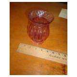FENTON PINK VASE FENTON PINK VASE