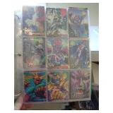 BINDER OF MARVEL CARDS BINDER OF MARVEL CARDS