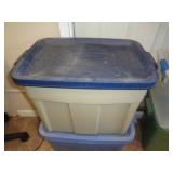 18GAL TOTE W LID / TAN 18GAL TOTE W LID / TAN