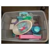 AMERICAN GIRL - BEAUTY SHOP W STORAGE TOTE / UT AMERICAN GIRL - BEAUTY SHOP W STORAGE TOTE / UT