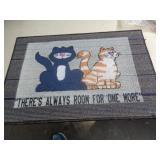 23X18 DOOR MAT - CATS 23X18 DOOR MAT - CATS