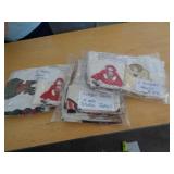 LOT OF FABRIC PANELS LOT OF FABRIC PANELS