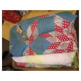 LOT OF QUILT TOPS LOT OF QUILT TOPS