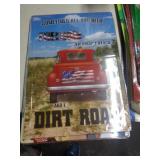 16X12 METAL SIGN - RED TRUCK 16X12 METAL SIGN - RED TRUCK
