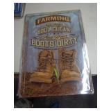16X12 METAL SIGN - FARM 16X12 METAL SIGN - FARM