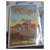 16X12 METAL SIGN - MOTORCYCLE 16X12 METAL SIGN - MOTORCYCLE