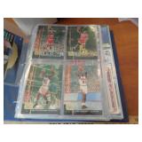 BINDER OF SPORTS CARDS - BASKETBALL & BASEBALL BINDER OF SPORTS CARDS - BASKETBALL & BASEBALL