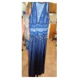 NAVY / RHINESTONE DRESS NAVY / RHINESTONE DRESS
