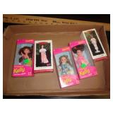 3 - KELLY / 2 BARBIE XMAS ORNAMENTS 3 - KELLY / 2 BARBIE XMAS ORNAMENTS