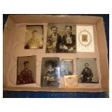 LOT OF 7 TINTYPES LOT OF 7 TINTYPES