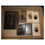 LOT OF 7 TINTYPES LOT OF 7 TINTYPES