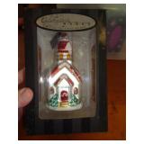 CHRISTOPHER RADKO XMAS ORNAMENT - CHURCH CHRISTOPHER RADKO XMAS ORNAMENT - CHURCH