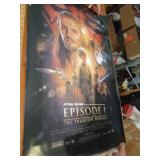 EPISODE I STAR WARS POSTER ( SOME DAMAGE ON EDGE) EPISODE I STAR WARS POSTER ( SOME DAMAGE ON EDGE)