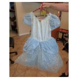 SZ 7-8 DISNEY PRINCESS BLUE DRESS SZ 7-8 DISNEY PRINCESS BLUE DRESS