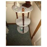 3 TIER MARBLE TABLE 3 TIER MARBLE TABLE
