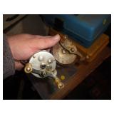 2 - VINTAGE FISHING REELS 1 IS PFLUEGER 2 - VINTAGE FISHING REELS 1 IS PFLUEGER