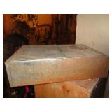 METAL BOX W OLD PAPERS METAL BOX W OLD PAPERS