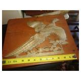 CAST ALUMINUM PHEASANT PLAQUE CAST ALUMINUM PHEASANT PLAQUE