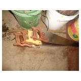 LOT OF HAND SAWS & CROWBARS LOT OF HAND SAWS & CROWBARS