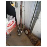 LOT OF FISHING POLES / W LOT OF FISHING POLES / W