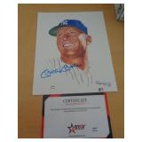 8X10 PIC W CERT - MANTLE 8X10 PIC W CERT - MANTLE