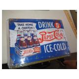 17X12 METAL SIGN - PEPSI 17X12 METAL SIGN - PEPSI