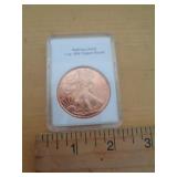 1 OZ COPPER ROUND - WALKING LIBERTY 1 OZ COPPER ROUND - WALKING LIBERTY