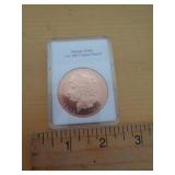 1 OZ COPPER ROUND - MORGAN DOLLAR 1 OZ COPPER ROUND - MORGAN DOLLAR