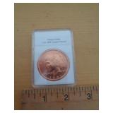 1 OZ COPPER ROUND - PEACE DOLLAR 1 OZ COPPER ROUND - PEACE DOLLAR