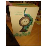 PEACOCK CLOCK PEACOCK CLOCK