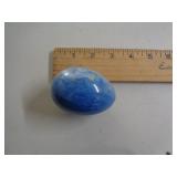 ALABASTER EGG - BLUE ALABASTER EGG - BLUE