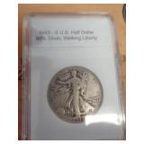 1943S WALKING LIBERTY HALF DOLLAR 1943S WALKING LIBERTY HALF DOLLAR