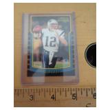 SPORTS CARD - TOM BRADY - SEE DESCR. SPORTS CARD - TOM BRADY - SEE DESCR.