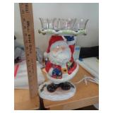 SANTA CANDLE HOLDER / HOME INTERIOR SANTA CANDLE HOLDER / HOME INTERIOR