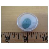 OVAL CABOCHON BRAZILLIAN EMERALD 13.1 CT OVAL CABOCHON BRAZILLIAN EMERALD 13.1 CT