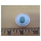 OVAL CABOCHON BRAZILLIAN EMERALD 9.0 CT OVAL CABOCHON BRAZILLIAN EMERALD 9.0 CT