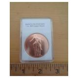 1 OZ COPPER ROUND - GREAT SPIRIT 1 OZ COPPER ROUND - GREAT SPIRIT